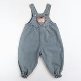 Overall Romper in Denim Darling