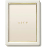 Piero Leather Frame, White