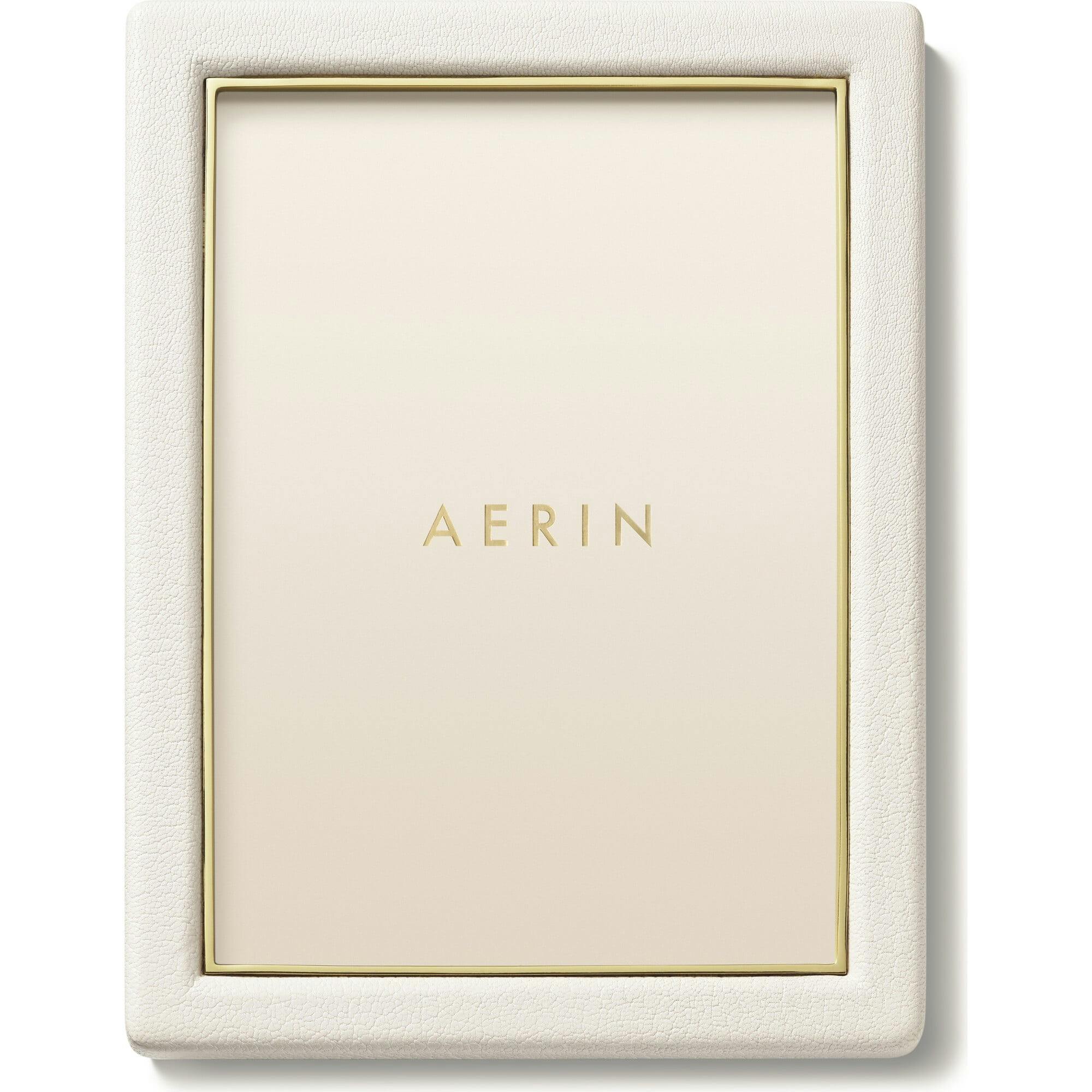 Piero Leather Frame, White