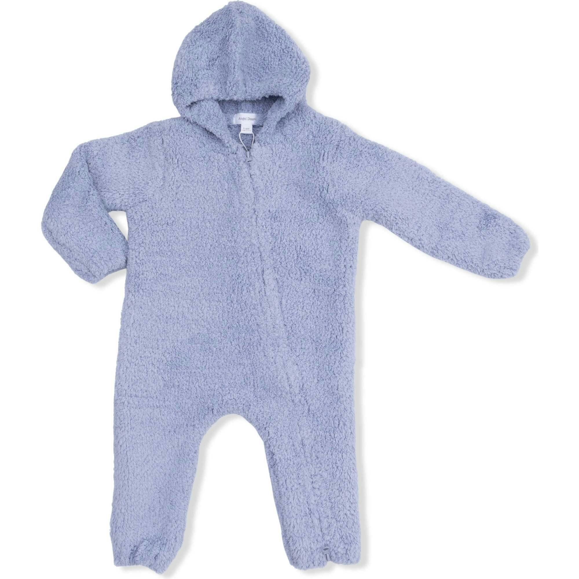 Chenille - Natural Hooded Romper