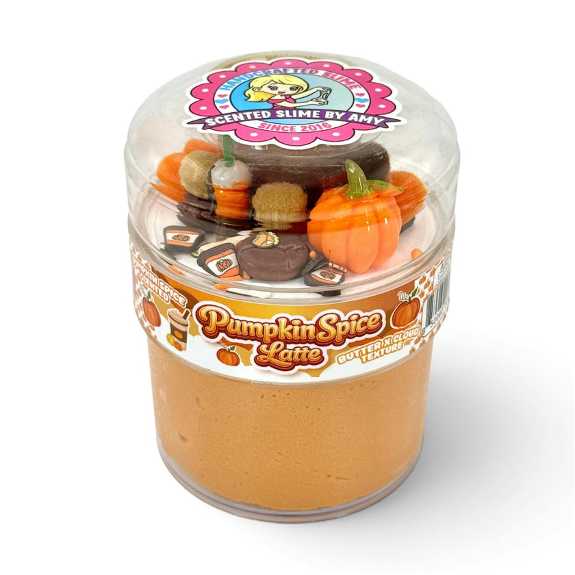 Pumpkin Spice Latte Slime