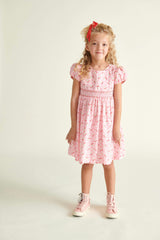Hand-Smocked Girls Dress Sakura