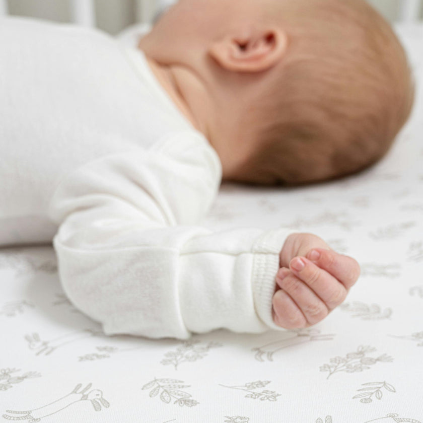 Peruvian Pima Cotton Mini Crib & Pack 'n Play Fitted Sheet – Bunnyberry Bloom