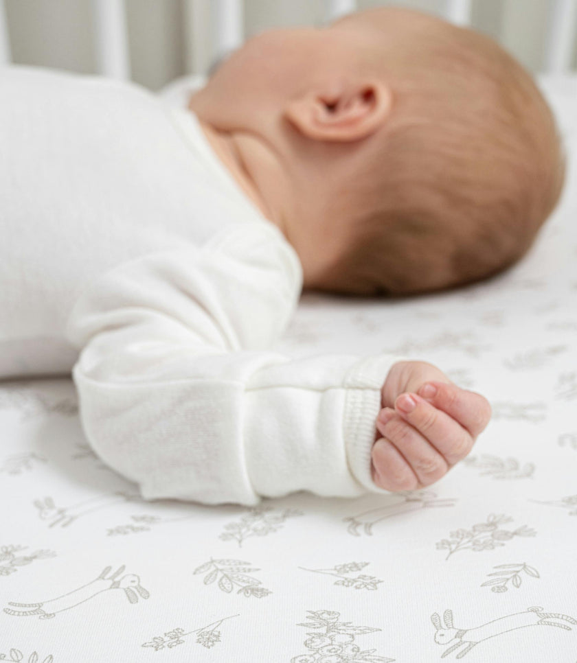 Peruvian Pima Cotton Mini Crib & Pack 'n Play Fitted Sheet – Bunnyberry Bloom