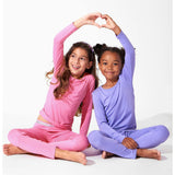 Poppin Purple Bamboo Kids Pajamas