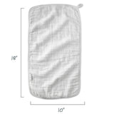 RILEY 5-Pack Crinkle Muslin Burp Cloths