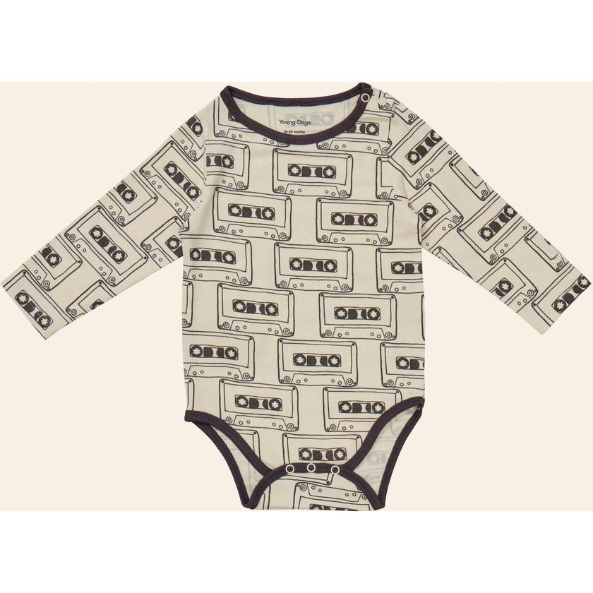 Printed Longsleeve Onesie