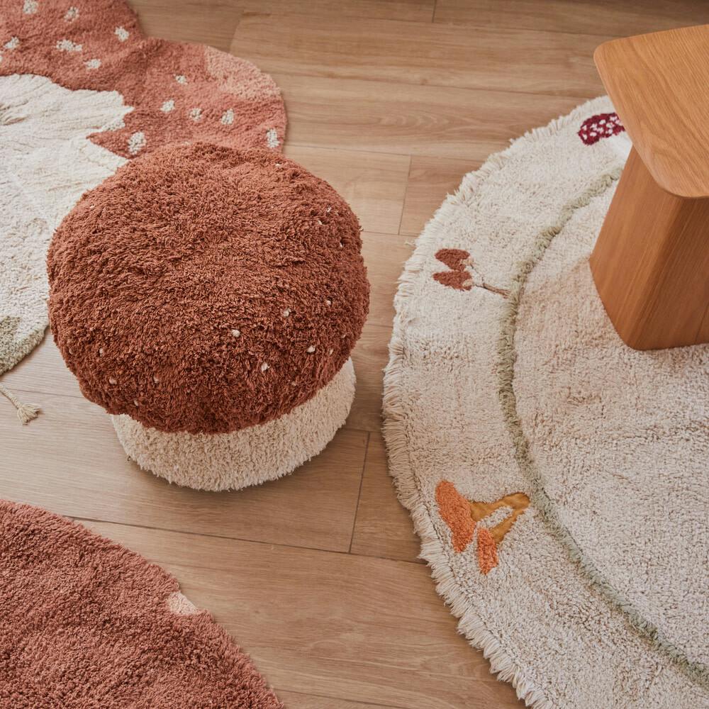 Boletus Mushroom Pouf