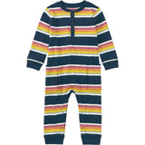 Tea Collection x Maisonette Henley Baby Romper, Multi
