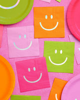 Super Smiley Napkins - 24 foil napkins