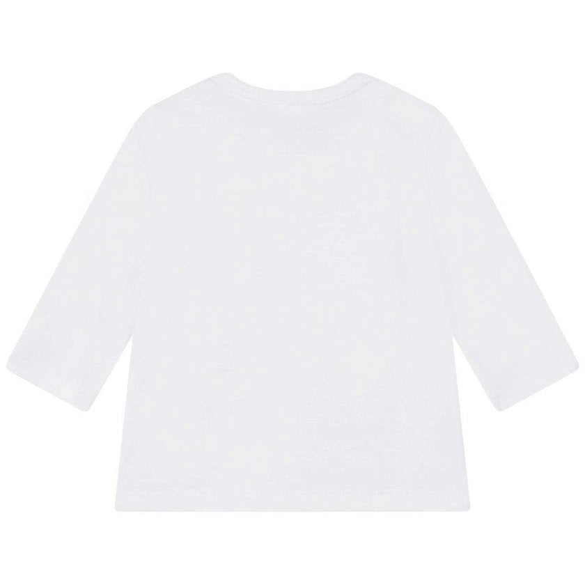 White & Pink T-Shirt + Trouser Set