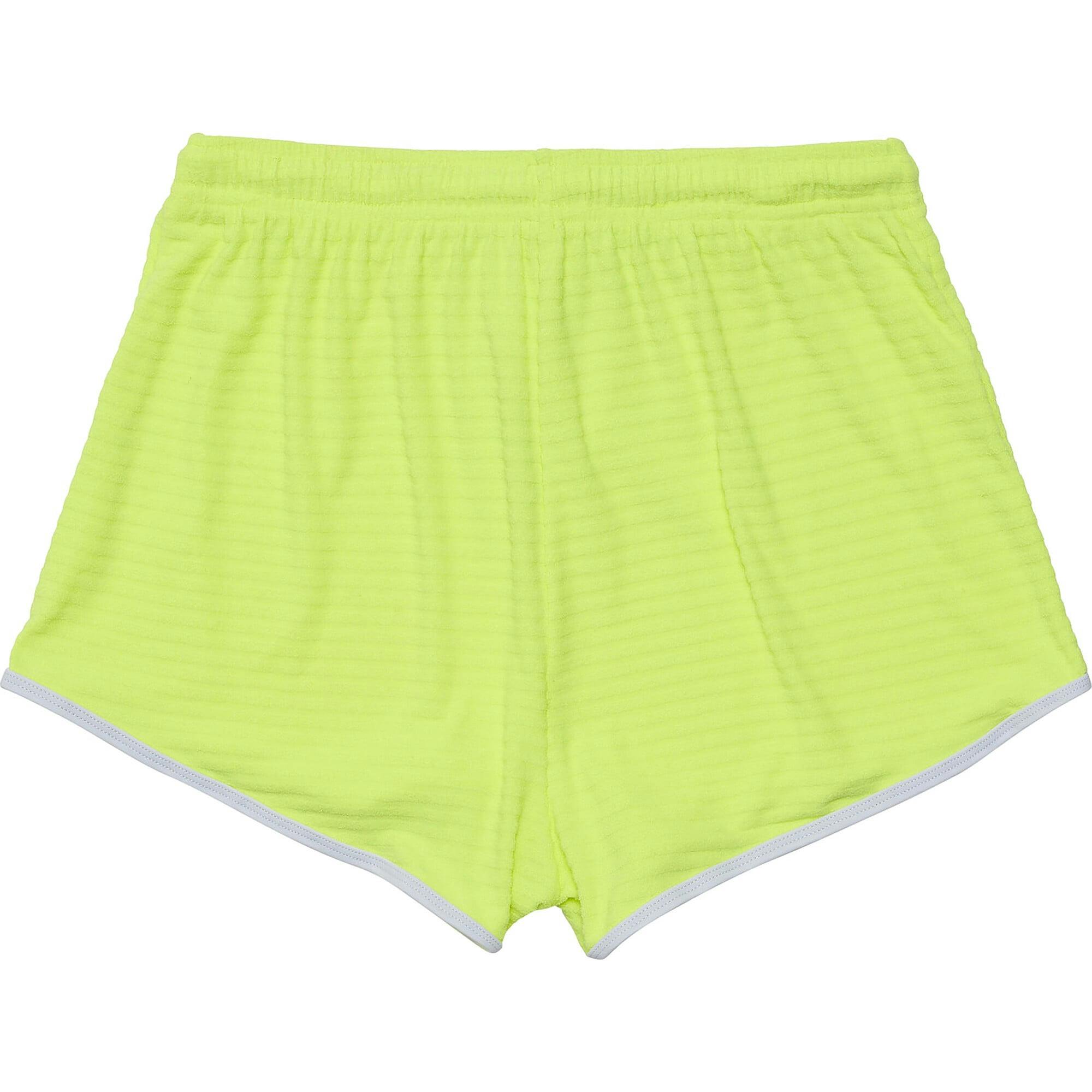 UPF50+ Contrast Piped Drawstring Swim Shorts