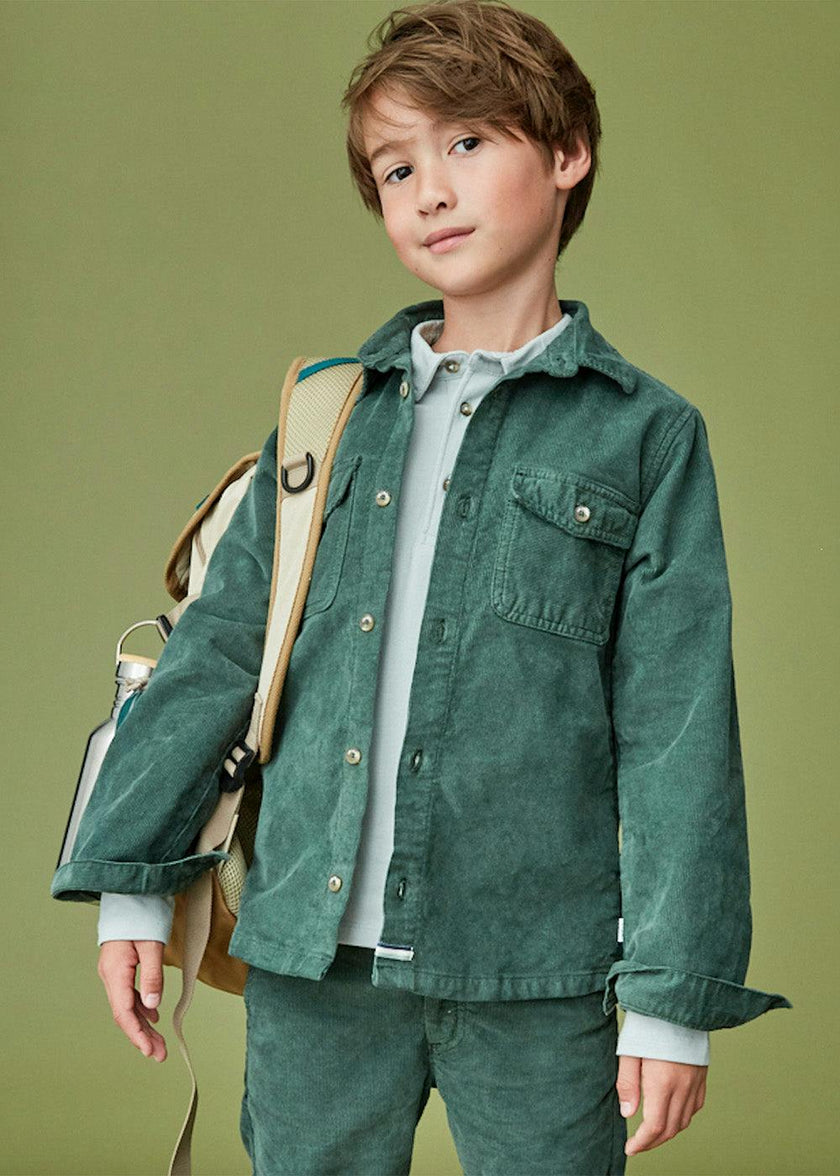 The Forest Green Corduroy Shirt