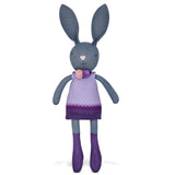 Knit Bunny Plush - Lila