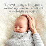 SWOON 2-Pack Crinkle Muslin Baby Swaddle Blanket