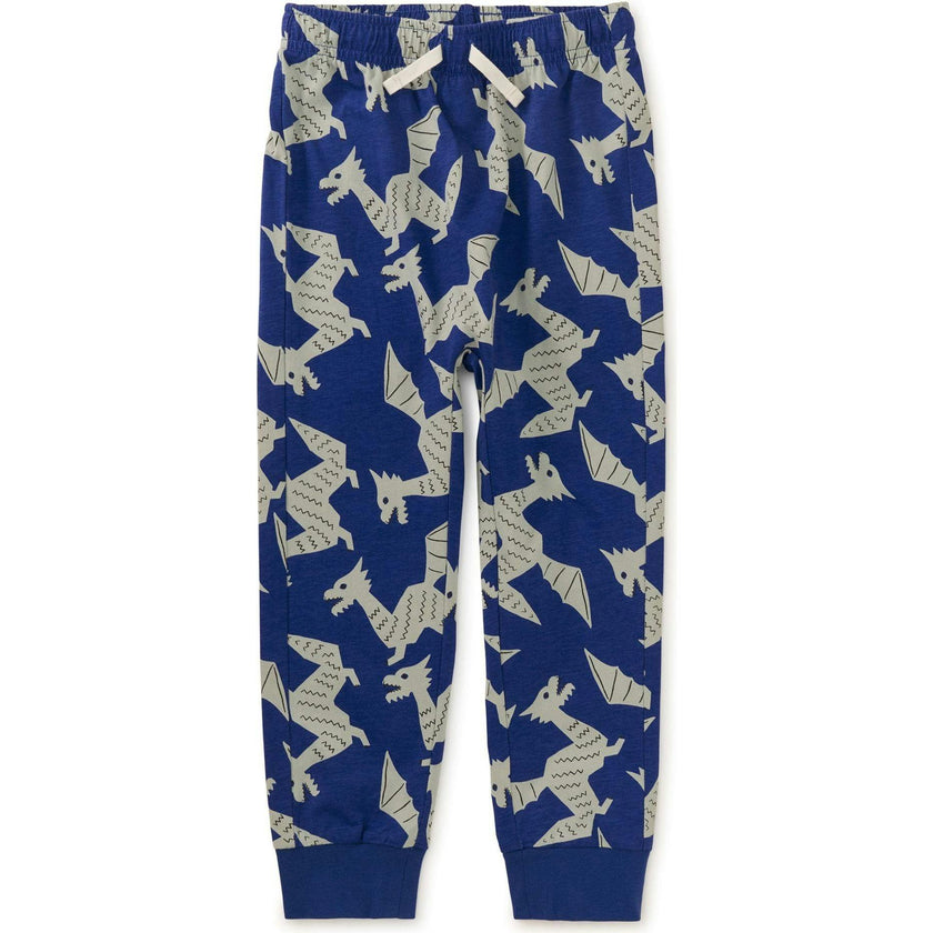 Printed Everyday Joggers, Blue