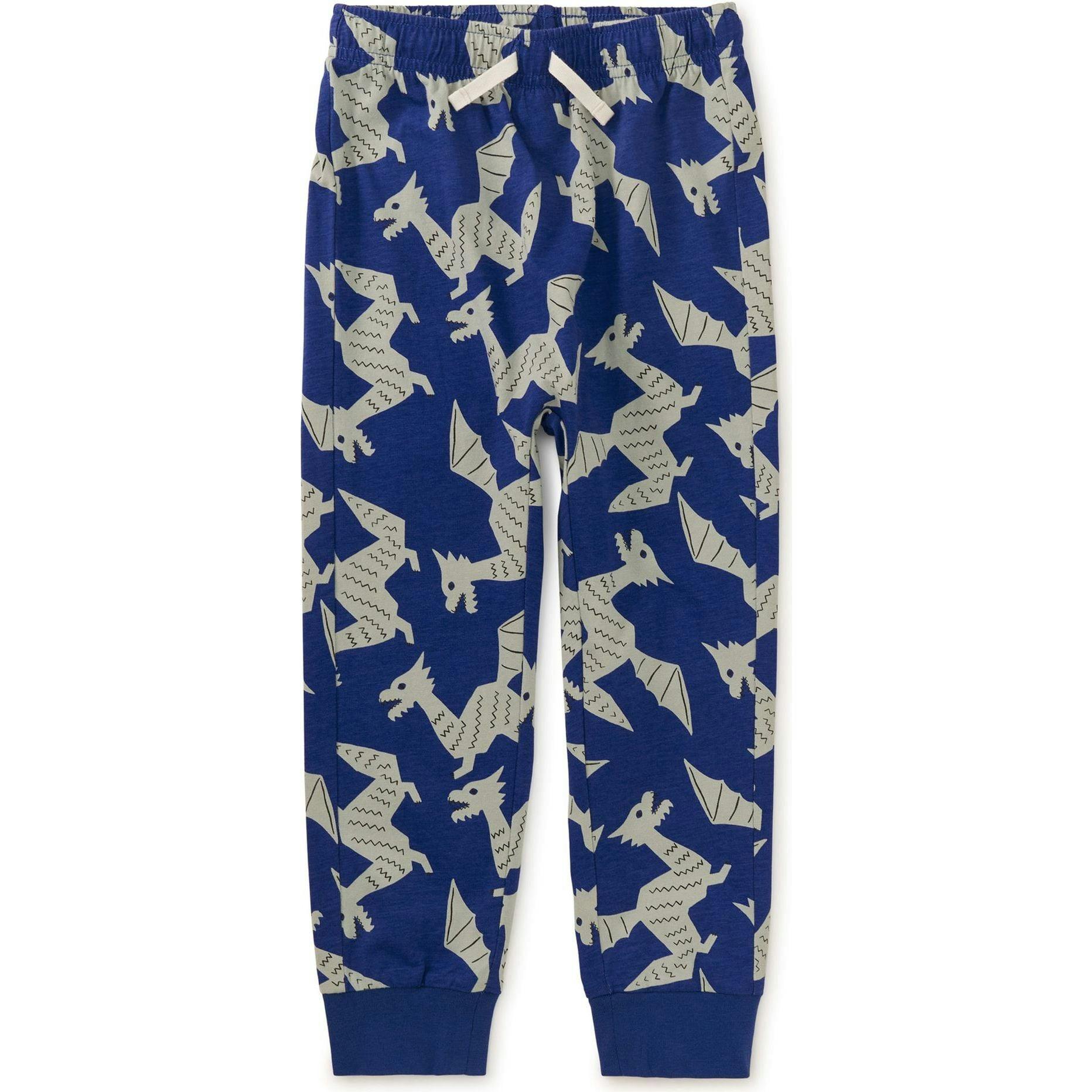 Printed Everyday Joggers, Blue