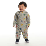 Infant Hooded Baby Romper