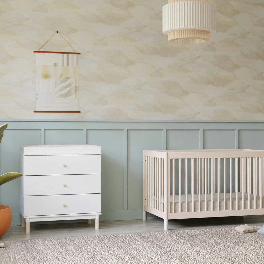 Babyletto Gelato 3-Drawer Compact Changer Dresser with Removable Changing Tray (34")