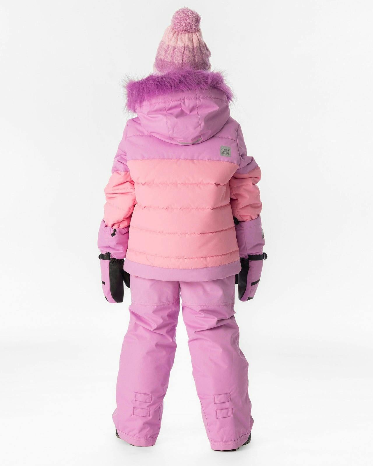 Two Piece Play Snowsuit Pinkish Violet