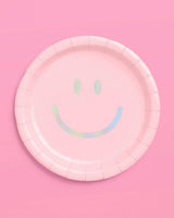 Smiley Plates - 24 paper plates