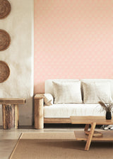 Papier peint MARACAS coloris Rose