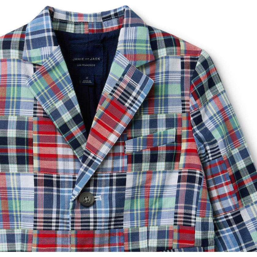 The Madras Patchwork Blazer