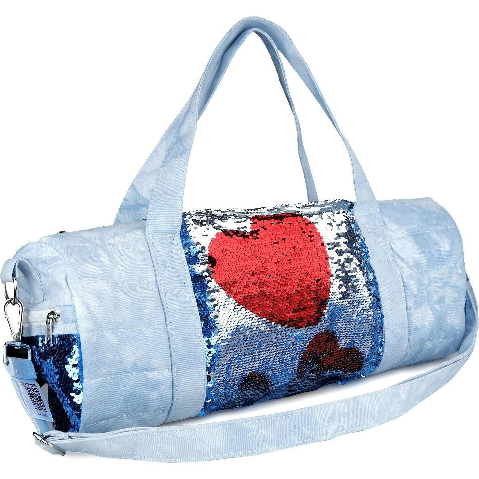 Flip Sequin Duffel Bag with Brij™Tech