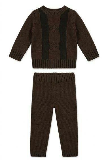 Cable Knit Sweater Set