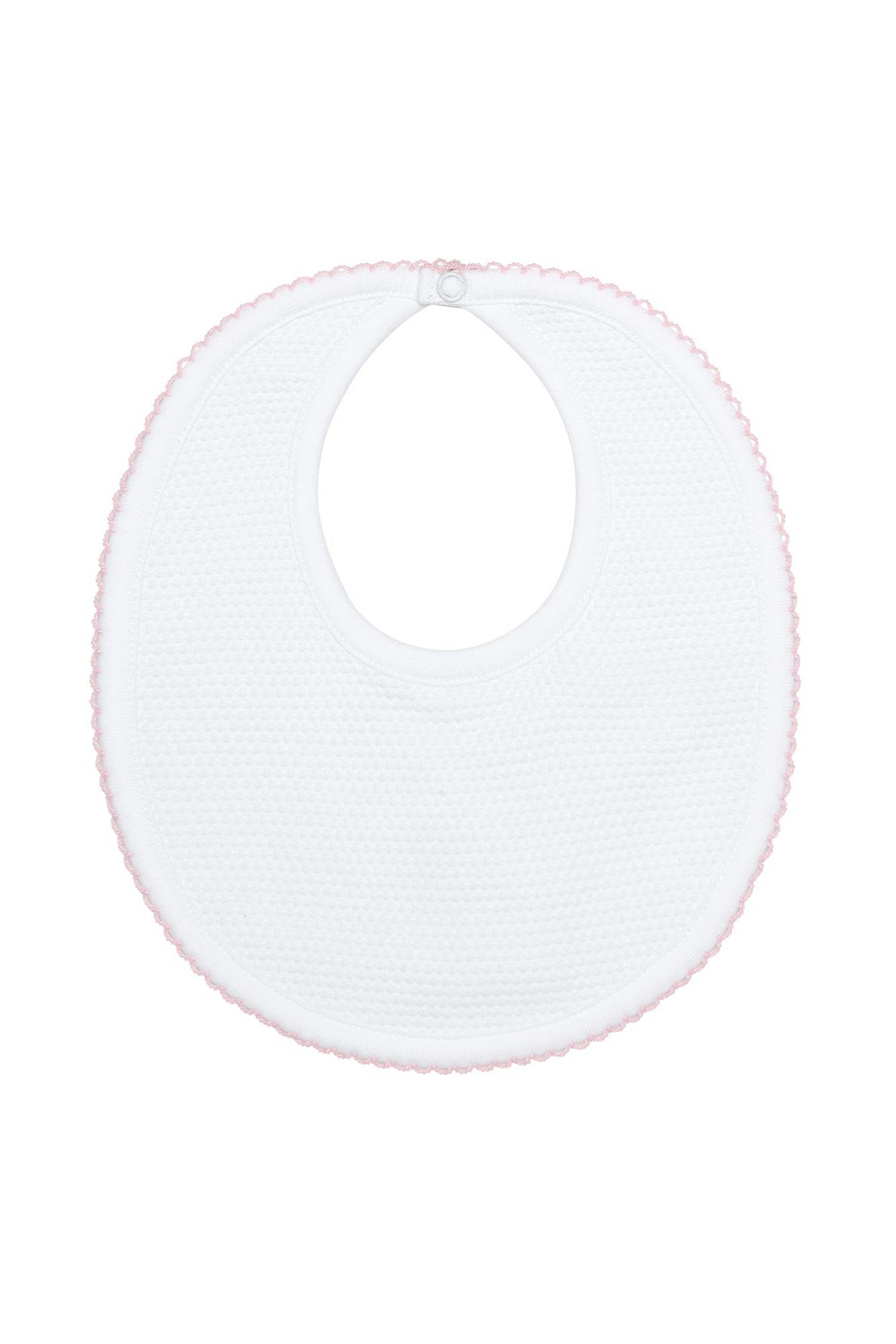White Bubble Baby Bib