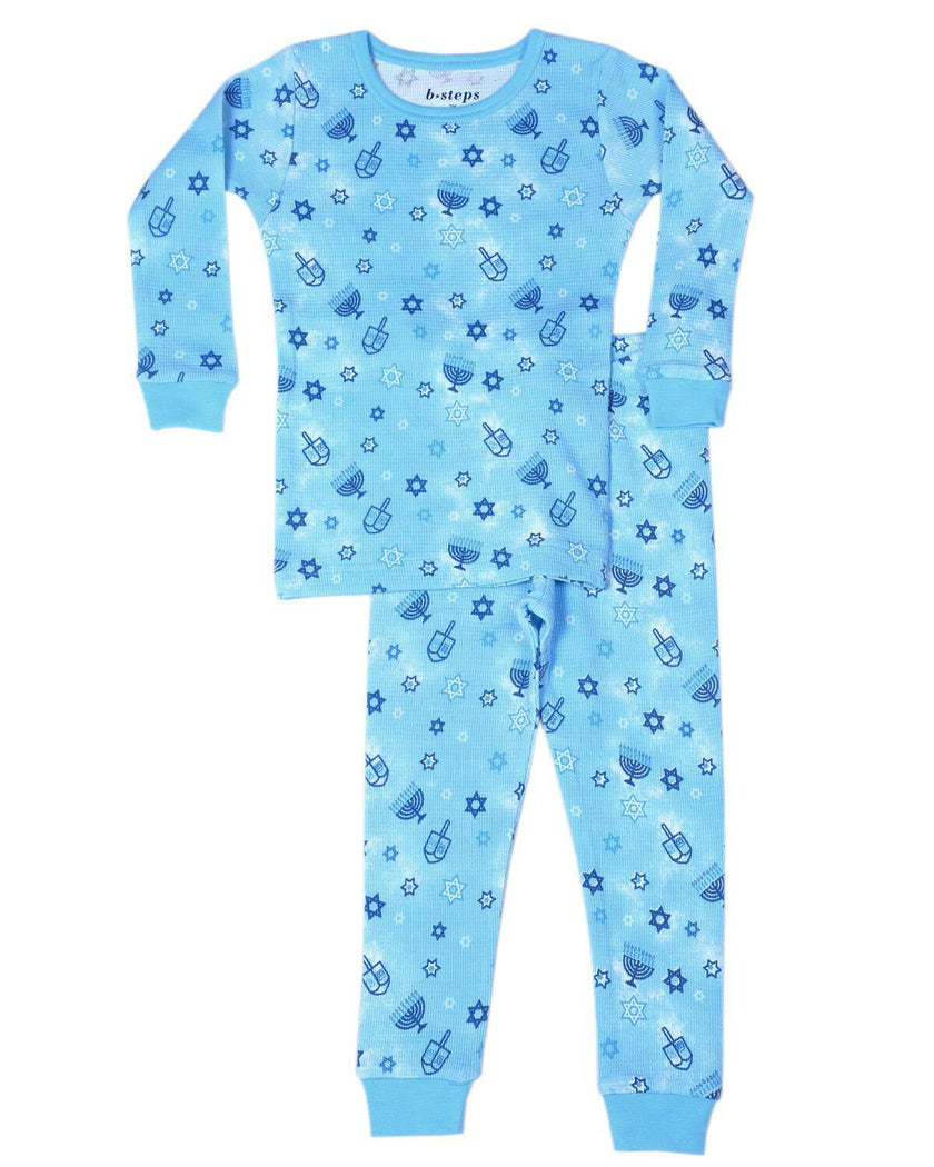 Kids Thermal Pajamas - Chanukah - Holiday Collection