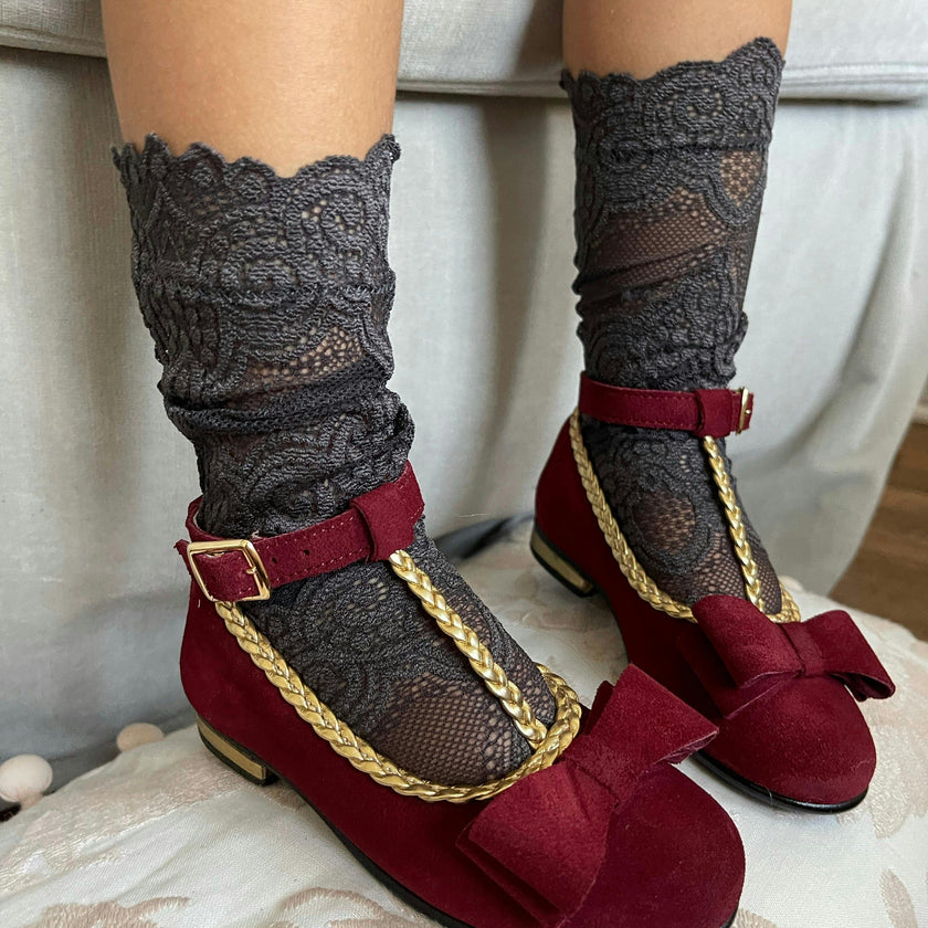 Empress Garnet Mary Janes