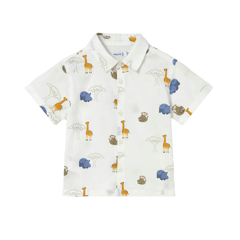 White Safari Shirt