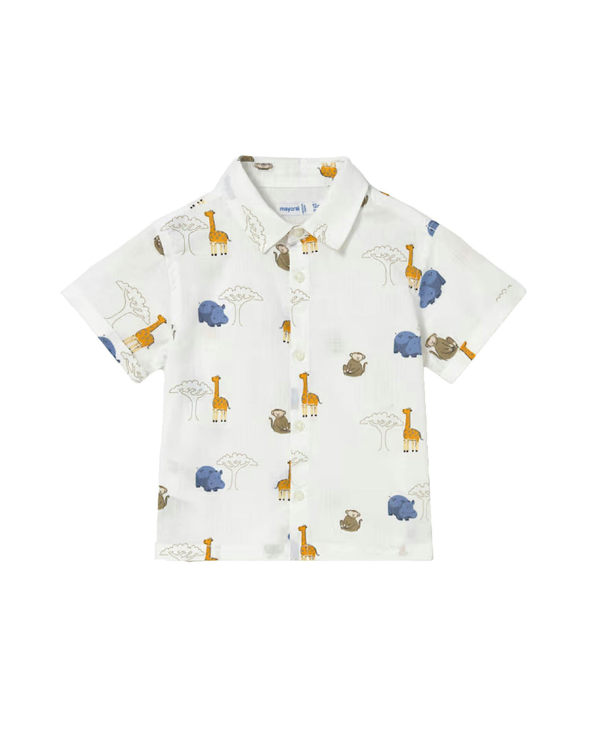 White Safari Shirt