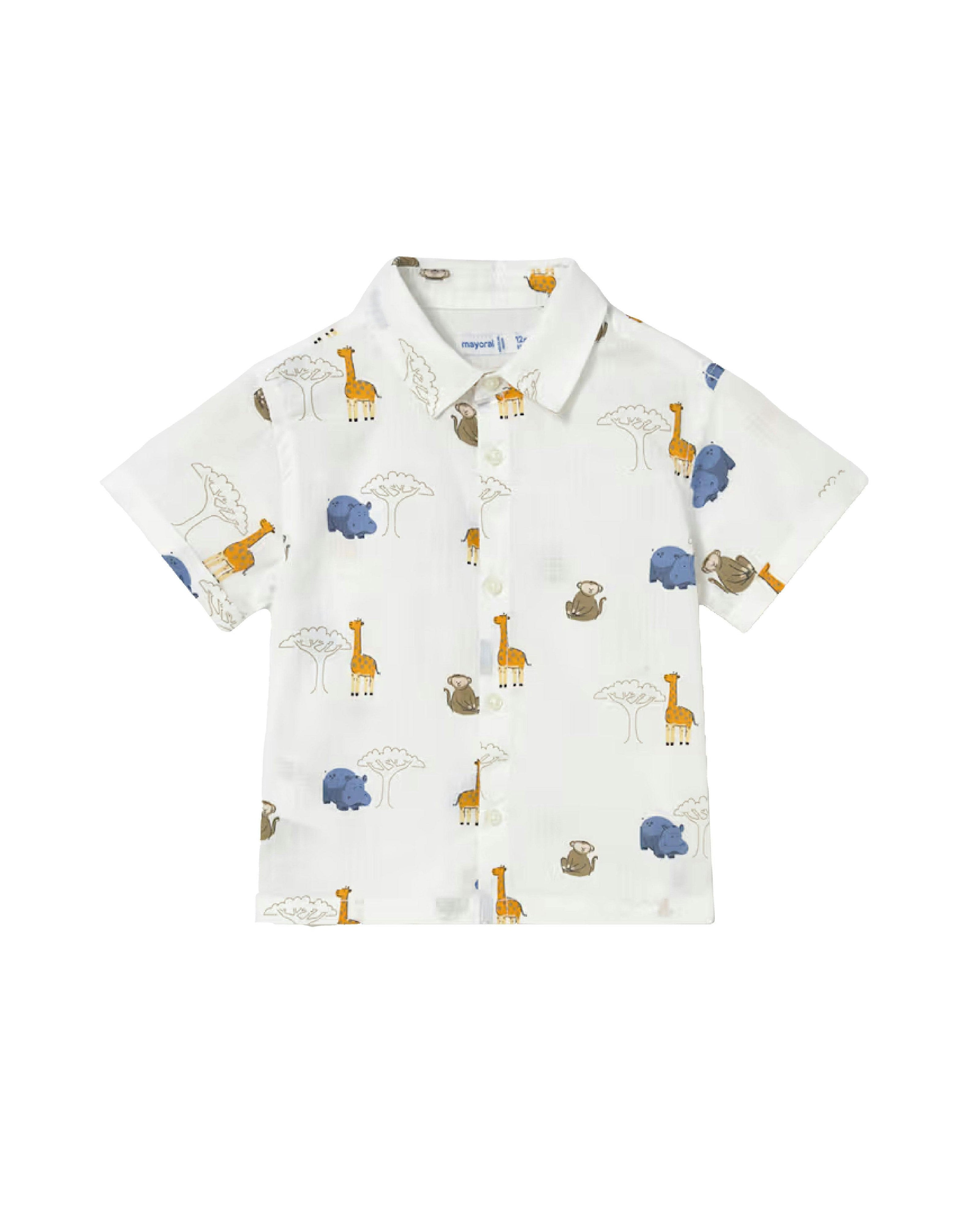 White Safari Shirt