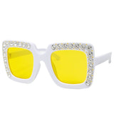 Kid's Square Crystal Sunglasses