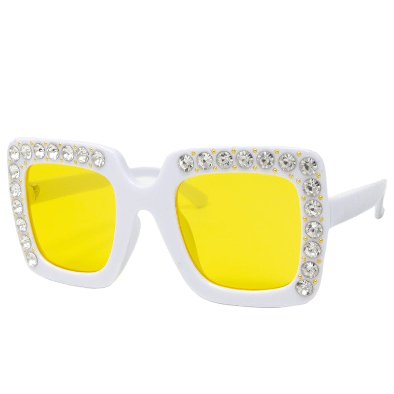 Kid's Square Crystal Sunglasses