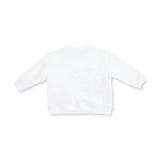 Golf - Drop Sleeve Sweatshirt White and Pink