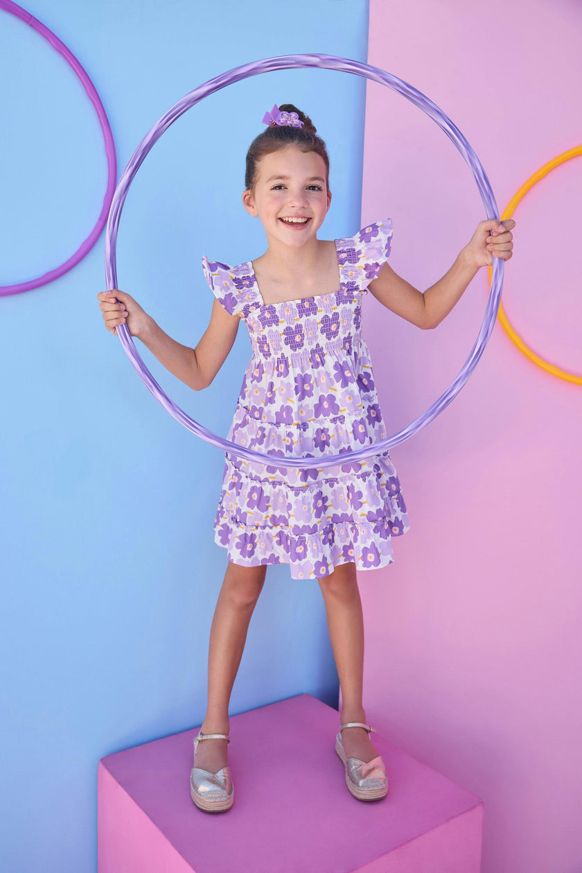 Twirl Dress - Piccadilly Purple