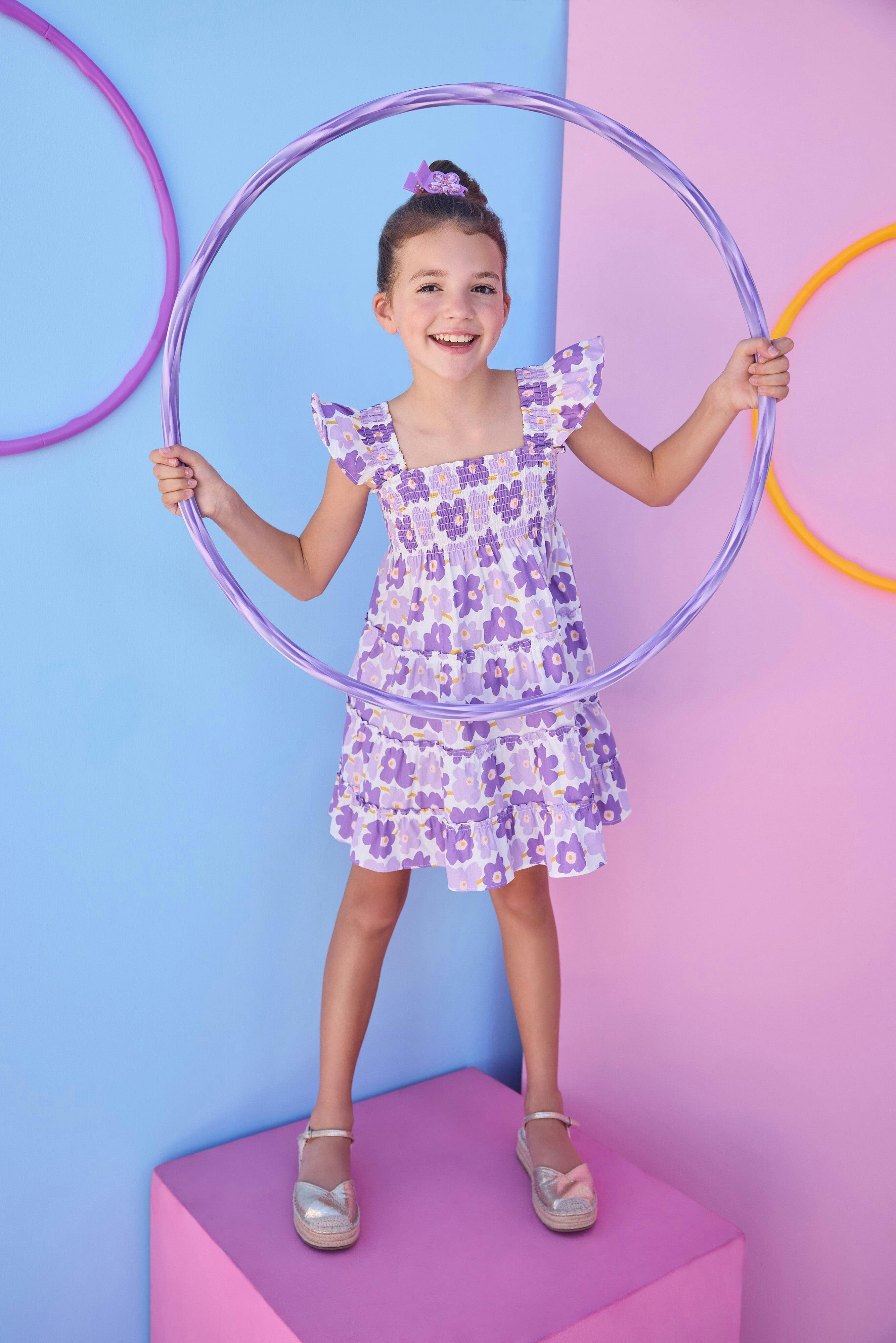 Twirl Dress - Piccadilly Purple