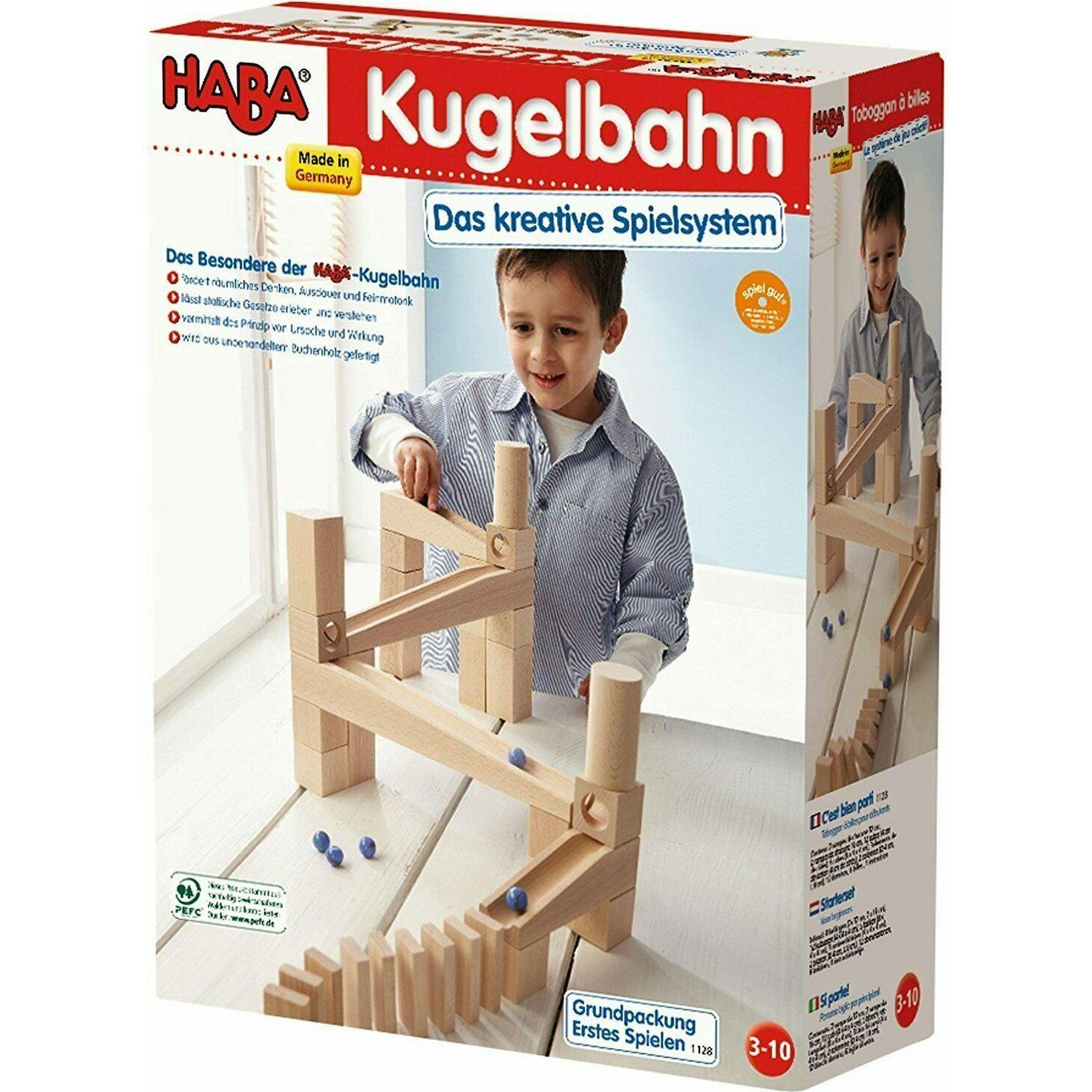 Ball Track Marble Run First Playing Starter Set