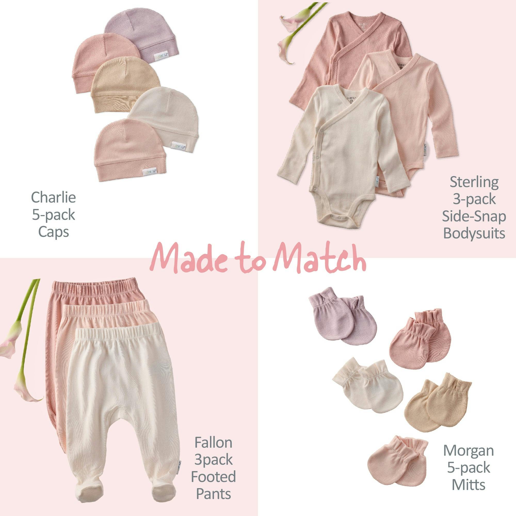 FALLON 3-Pack Footed Pants