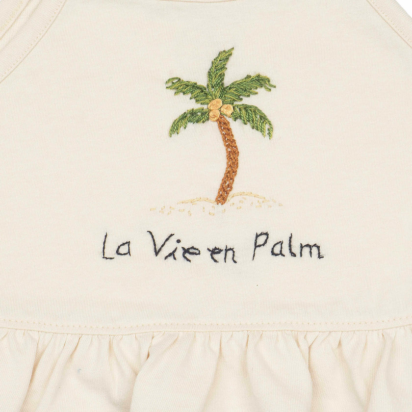 Wide-Leg Pant Set in La Vie en Palm