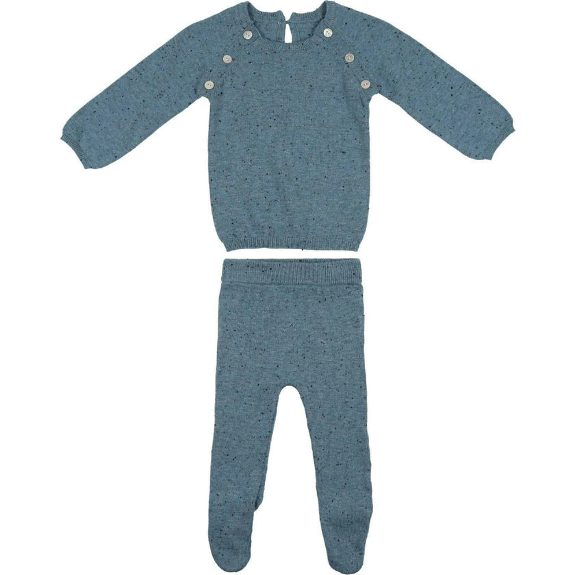Heather Flecked 2-Piece Set