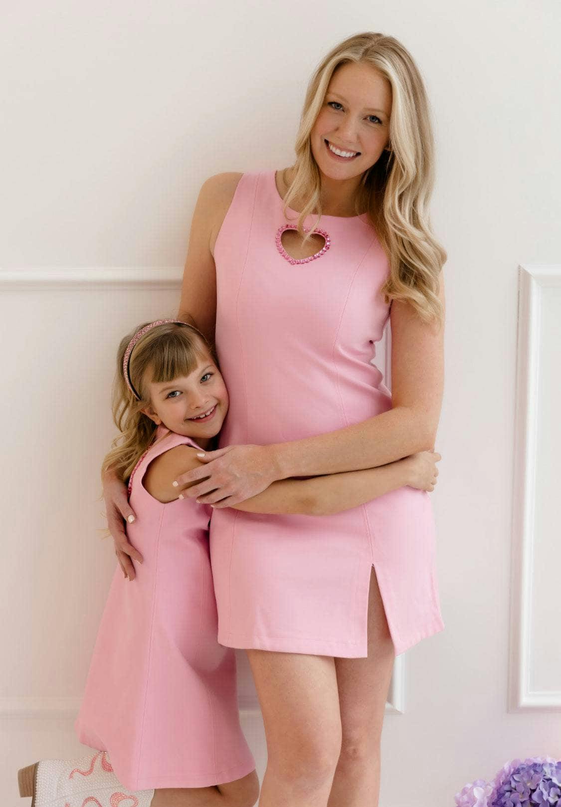 Women's Crystal Heart Dress