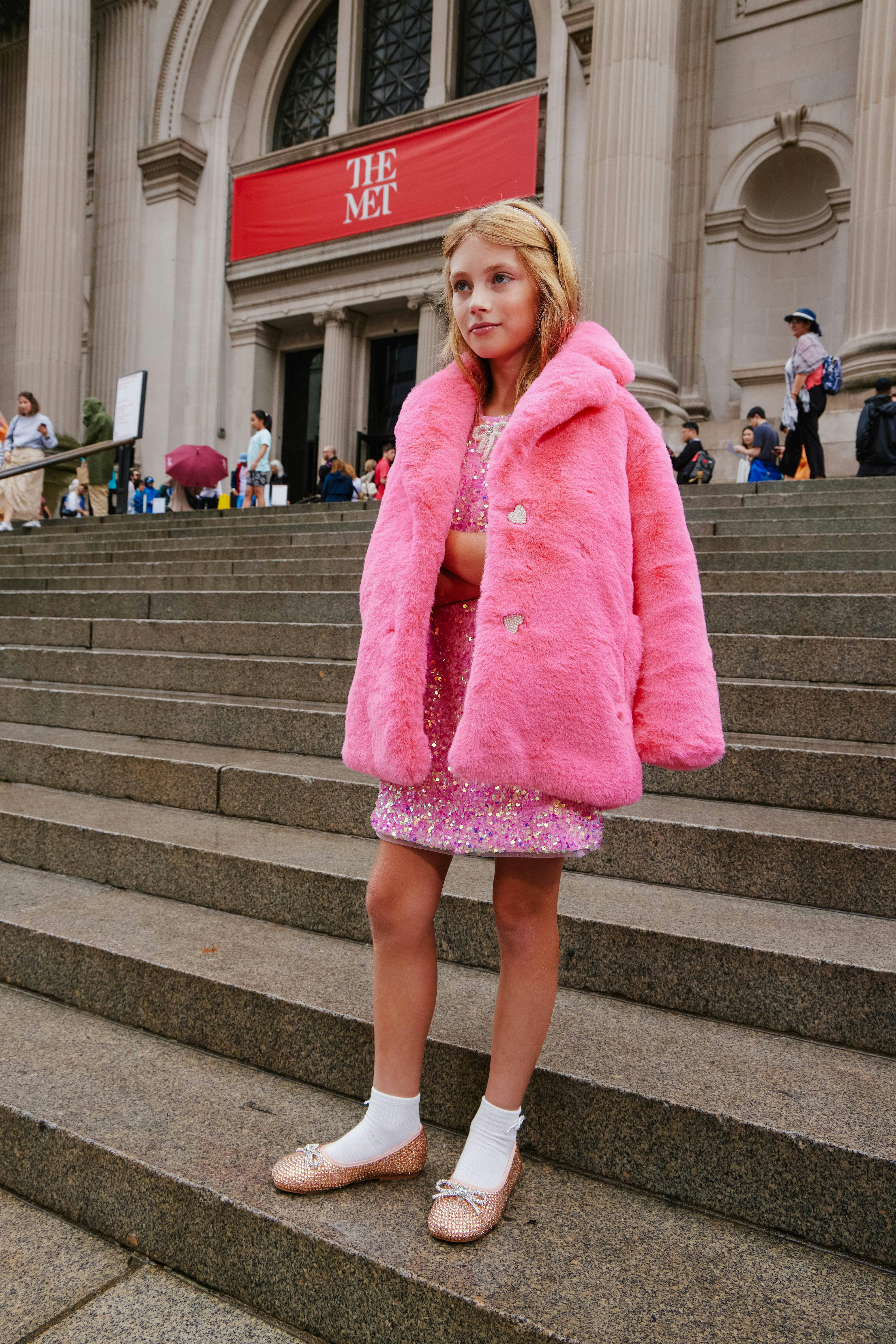 Hot Pink Faux Fur Coat – Maisonette