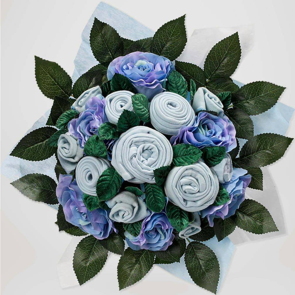 Luxury Rose Baby Clothes Bouquet