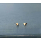 Tiny Star Stud Earrings