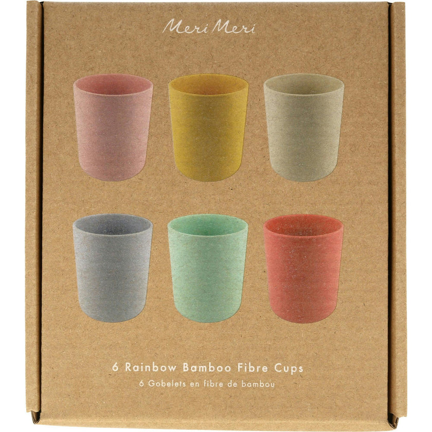 Mixed Set Bamboo Fibre Cups
