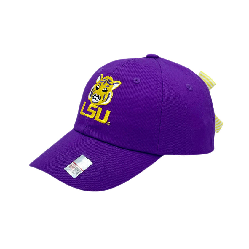 LSU Tigers Bow Baseball Hat